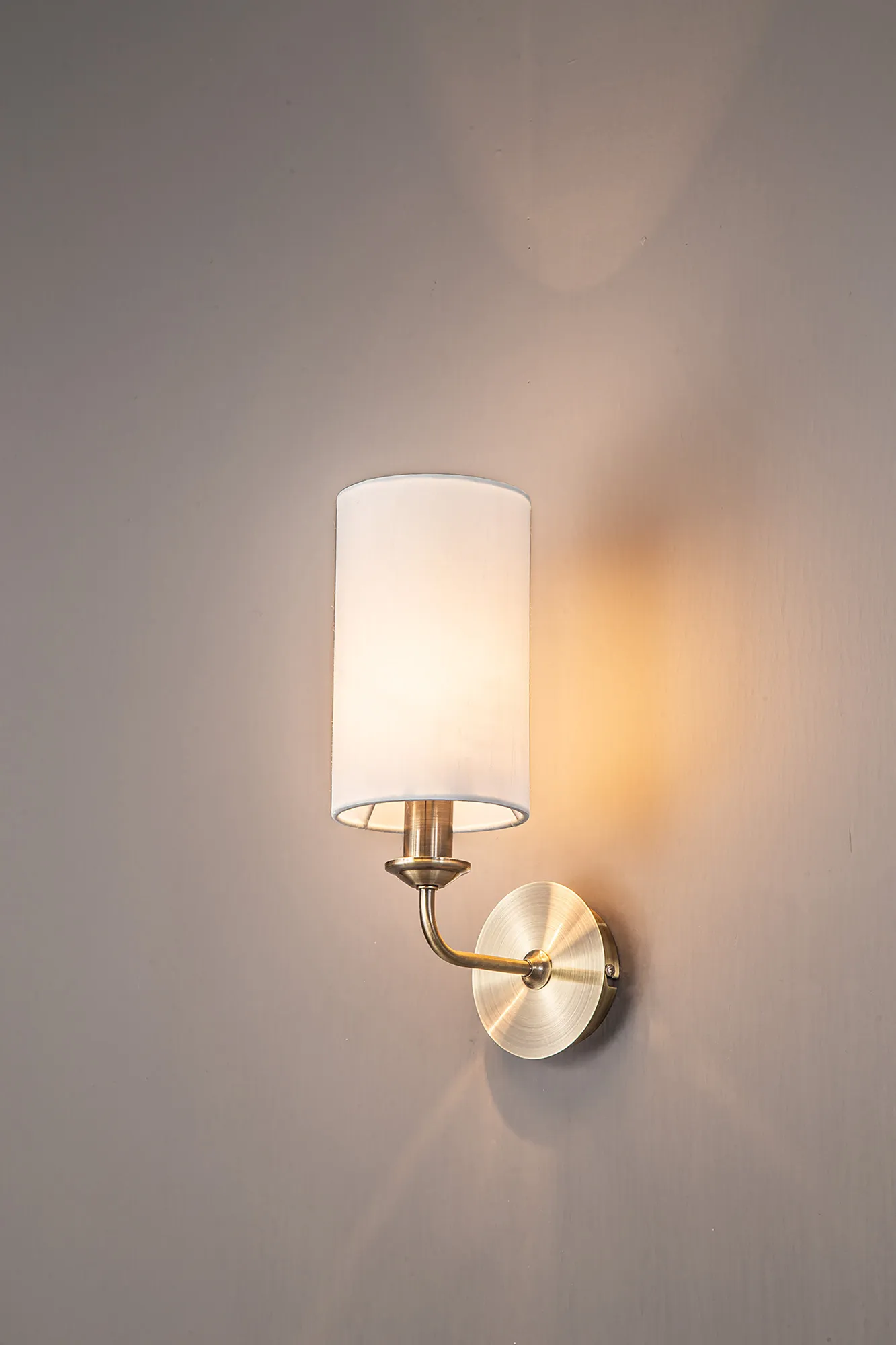 Banyan AB WH Wall Lights Deco Armed Wall Lights